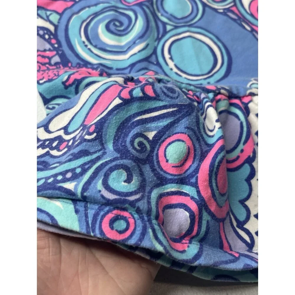 Lilly Pulitzer Kids Girl's KIM Dress MULTI‎ SEA JEWELS Blue Pink XS 2-3